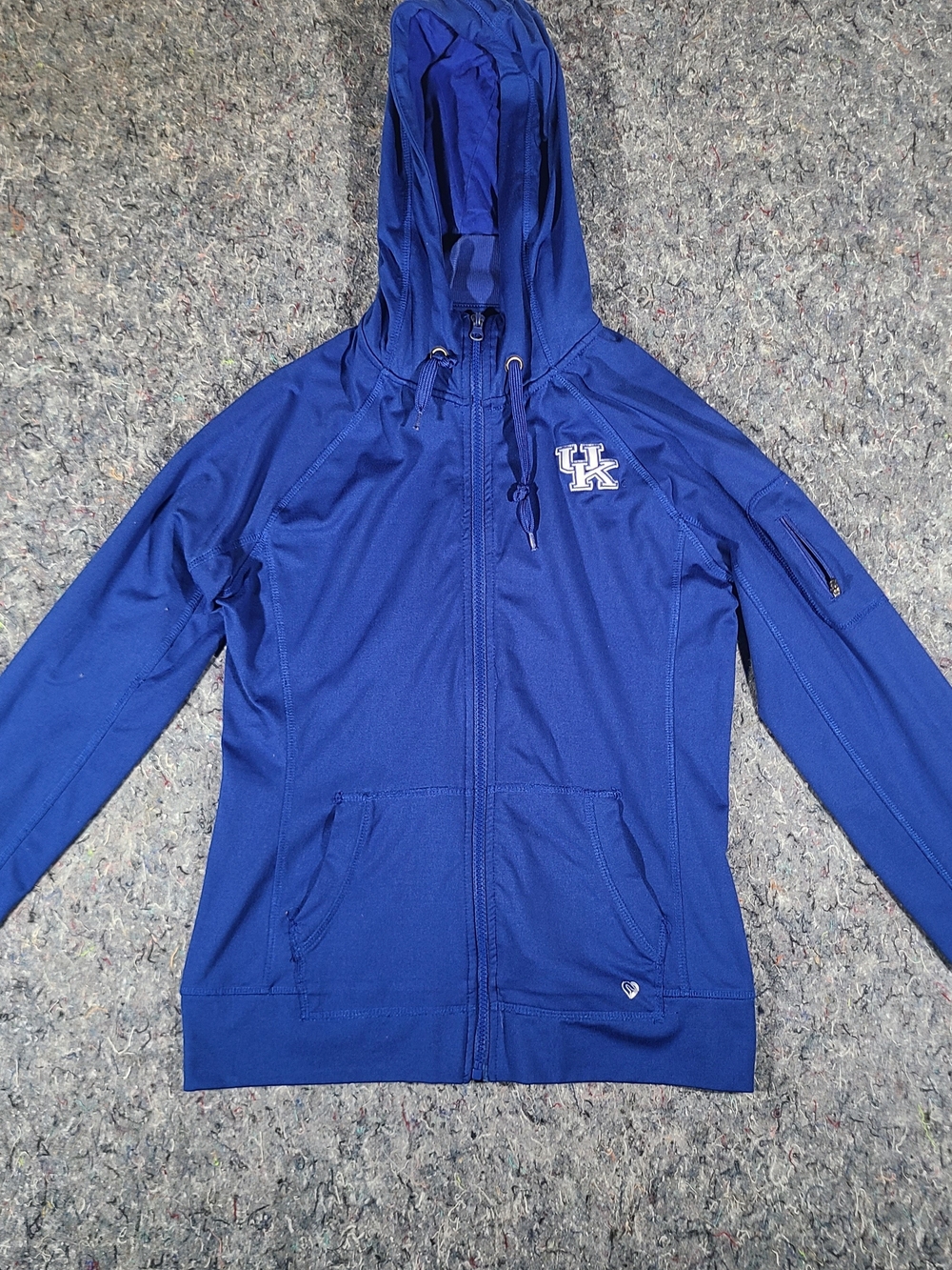 Colosseum Kentucky Wildcats UK Full Zip Performance Hoodie Large
